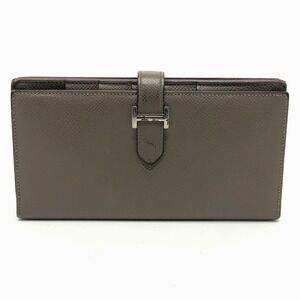 HERMES Gray Wallet